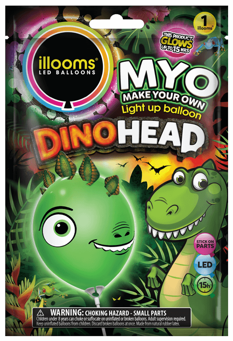 Dino Head Pack