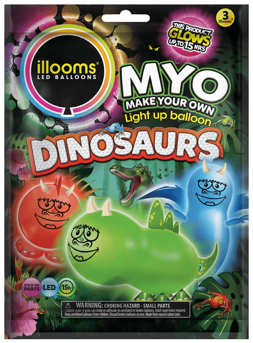 Make Your Own Dinosaurs 3 pack